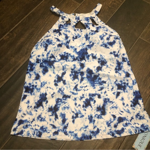 NWT Yonique 2pc Tie Dye Tankini - Picture 4 of 12